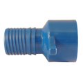 Apollo By Tmg 1 in. Polypropylene Blue Twister Insert x FPT ABTFA1